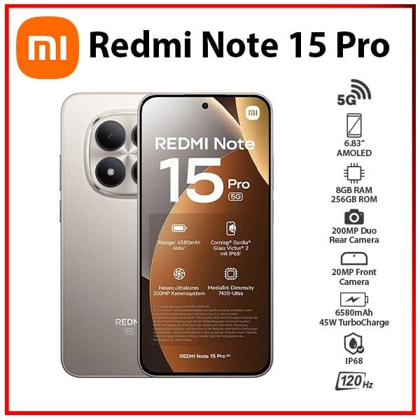 Redmi Note 15 Pro 5G 8/256 GB