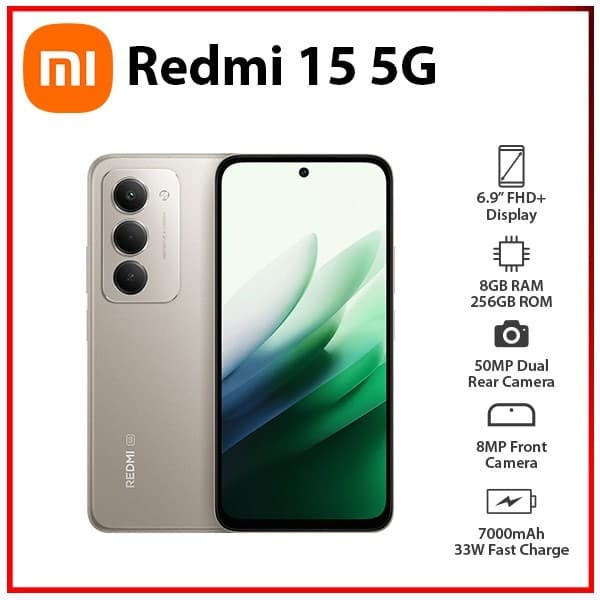 Redmi 15 5G 8/256 GB